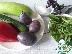 Салат овощной с морской солью Салат овощной с морской солью