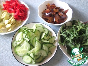 Салат овощной с морской солью Салат овощной с морской солью