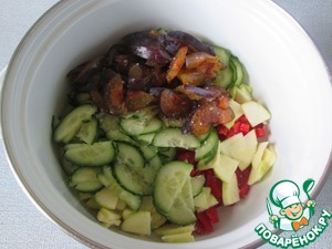 Салат овощной с морской солью Салат овощной с морской солью