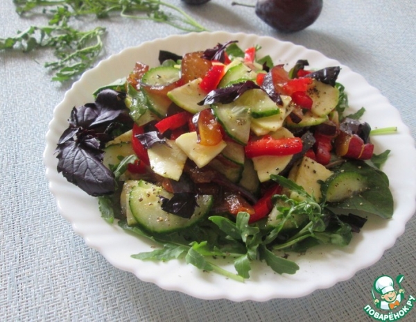 Салат овощной с морской солью Салат овощной с морской солью