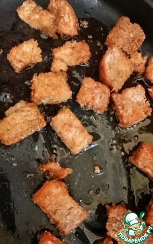 Салат по мотивам куриных сувлаки