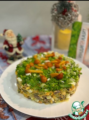 Салат "Покоритель сердец" Салат "Покоритель сердец"