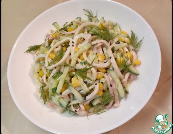 Салат "Прибой" Салат "Прибой"