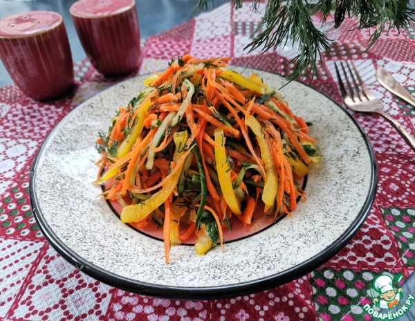 Салат "Пылкое сердце" Салат "Пылкое сердце"