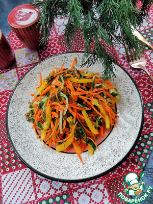 Салат "Пылкое сердце" Салат "Пылкое сердце"