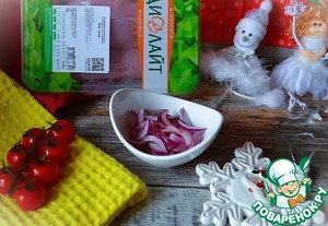 Салат "Рождественский венок" Салат "Рождественский венок"