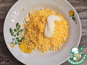 Салат с баклажанами и индейкой