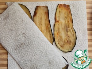 Салат с баклажанами и индейкой