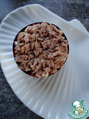 Салат с булгуром и тунцом