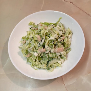 Салат с фасолью и пекинской капустой Салат с фасолью и пекинской капустой