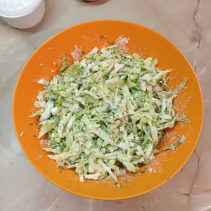 Салат с фасолью и пекинской капустой Салат с фасолью и пекинской капустой