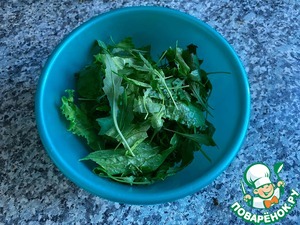 Салат с хурмой и авокадо