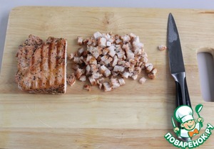 Салат с индейкой