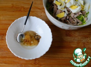 Салат с индейкой "Хоритаки"