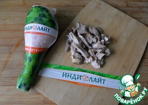 Салат с индейкой "Хоритаки"