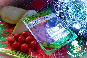 Салат с индейкой и хрустящими баклажанами Салат с индейкой и хрустящими баклажанами