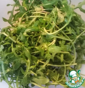 Салат с креветками и грушей Салат с креветками и грушей