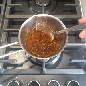 Салат с курицей и болгарским перцем