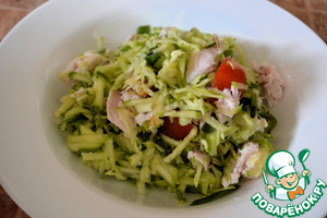 Салат с куриной грудкой Салат с куриной грудкой