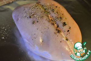 Салат с куриной грудкой Салат с куриной грудкой