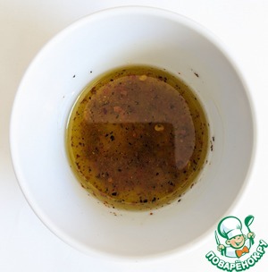 Салат с моцареллой, манго и руколой Салат с моцареллой, манго и руколой