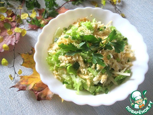 Салат с репой и сыром Салат с репой и сыром