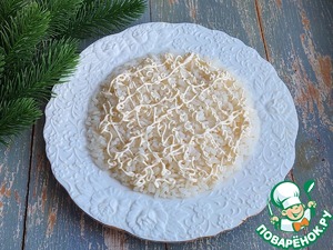 Салат с тунцом и маринованным имбирём