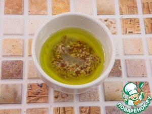 Салат с тунцом и шпинатом