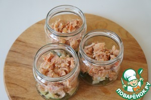 Салат с тушёнкой из индейки