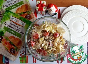 Салат с ветчиной из индейки Салат с ветчиной из индейки