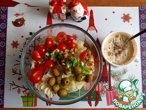 Салат с ветчиной из индейки Салат с ветчиной из индейки