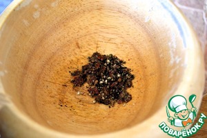 Салат с зелёной гречкой и авокадо Салат с зелёной гречкой и авокадо