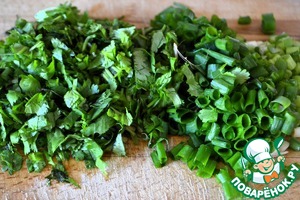 Салат с зелёной гречкой и авокадо Салат с зелёной гречкой и авокадо