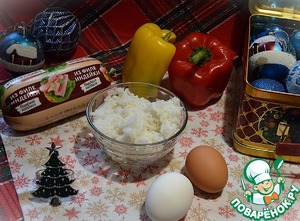 Салат слоёный "Снеговик" Салат слоёный "Снеговик"