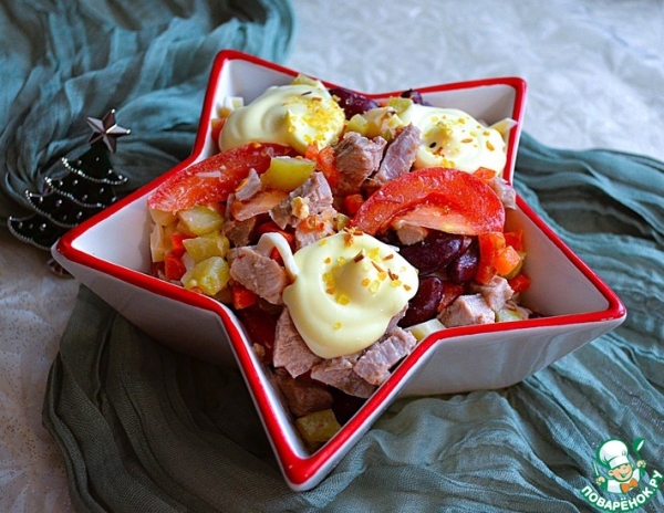 Салат "Сытое Застолье" Салат "Сытое Застолье"