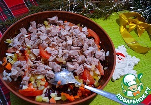 Салат "Сытое Застолье" Салат "Сытое Застолье"