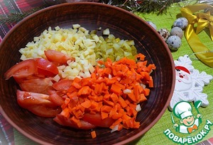 Салат "Сытое Застолье" Салат "Сытое Застолье"