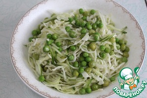 Салат "Три оттенка зеленого" Салат "Три оттенка зеленого"