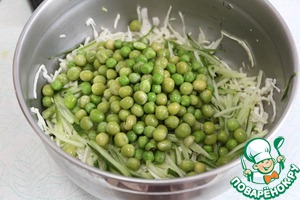 Салат "Три оттенка зеленого" Салат "Три оттенка зеленого"