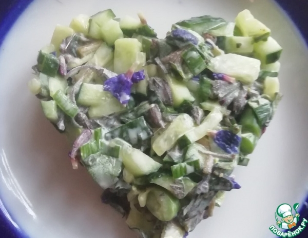 Салат "Весна на Алтае" Салат "Весна на Алтае"