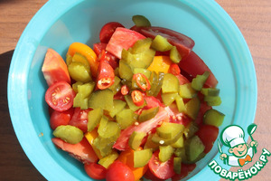 Салат-закуска "Под шашлычок"