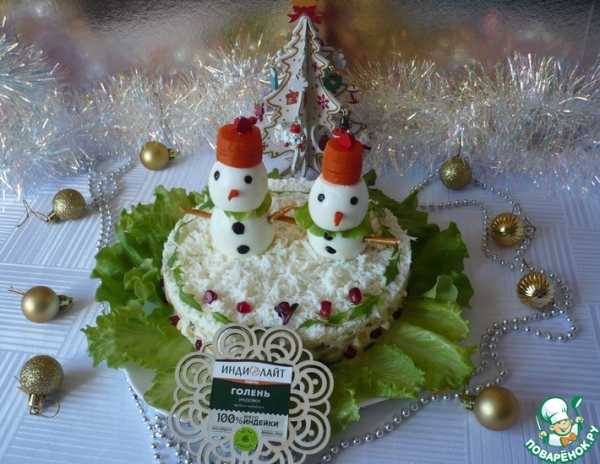 Салат-закуска "Зимняя сказка" Салат-закуска "Зимняя сказка"