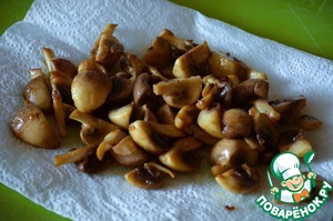 Салат "Жареный" с хрустящими баклажанами