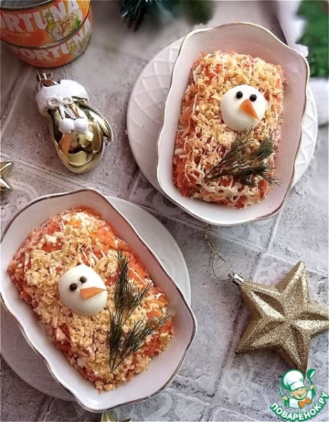 Салат "Зимушка-зима"