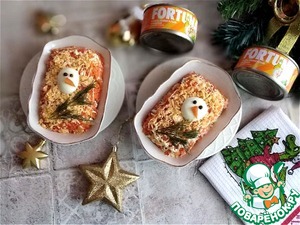 Салат "Зимушка-зима"