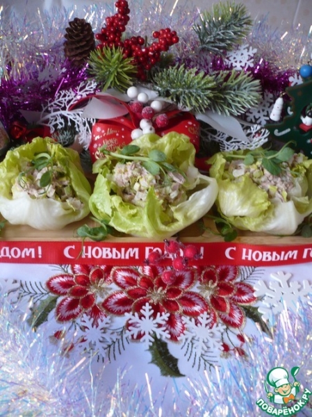 Самый простой салат с тунцом