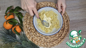 Сельдь под шубой с запечёными овощами Сельдь под шубой с запечёными овощами