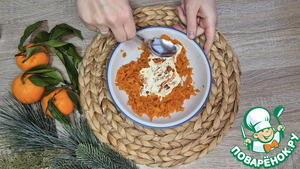 Сельдь под шубой с запечёными овощами Сельдь под шубой с запечёными овощами