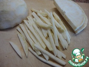 Сельдерей с миндалем Сельдерей с миндалем