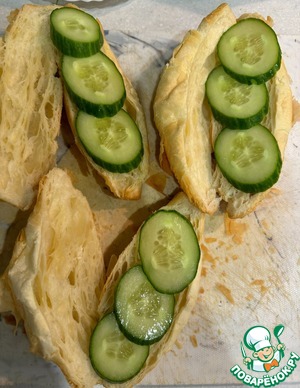 Сэндвич "Мечта" с ветчиной Сэндвич "Мечта" с ветчиной